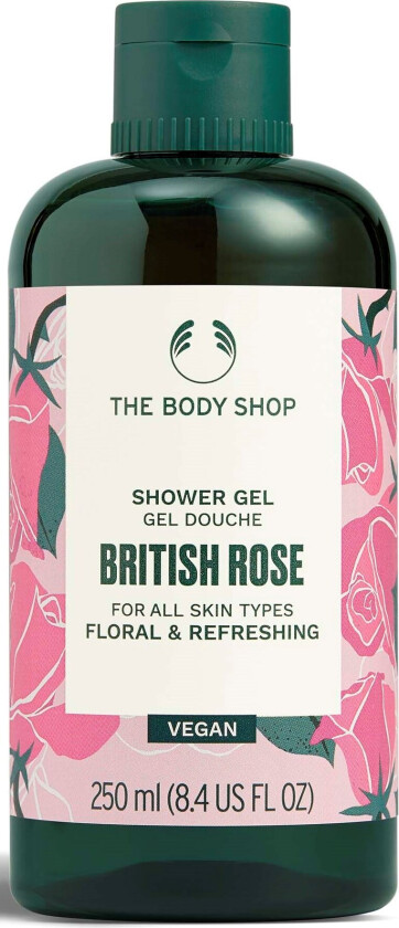 British Rose Shower Gel 250 ml