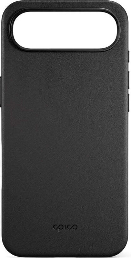 iPhone Air Epico Leather Pro Mag+ Deksel - MagSafe Kompatibel - Svart
