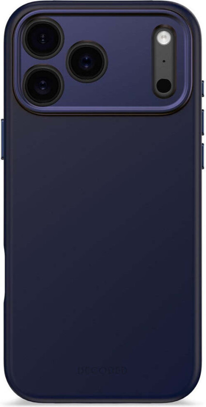 Decoded iPhone 17 Pro Max AntiMicrobial Silikon Deksel - MagSafe Kompatibel - True Navy