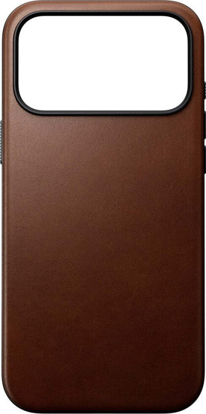 iPhone 17 Pro Max Modern Leather Case - MagSafe Kompatibel - Brown
