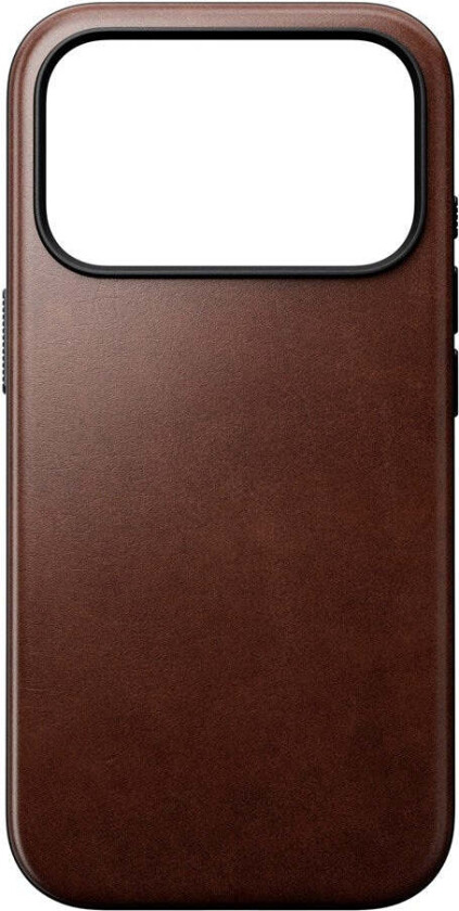 iPhone 17 Pro Modern Horween Leather Case - MagSafe Kompatibel - Rustic Brown