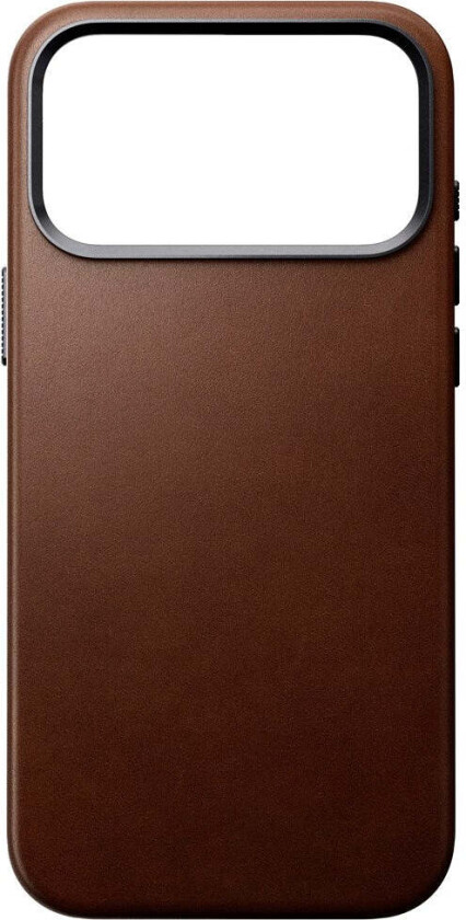 iPhone 17 Pro Max Traditional Leather Case - MagSafe Kompatibel - Brown