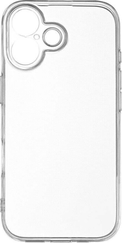 iPhone 17 Onsala Fleksibelt Plast Deksel - Gjennomsiktig