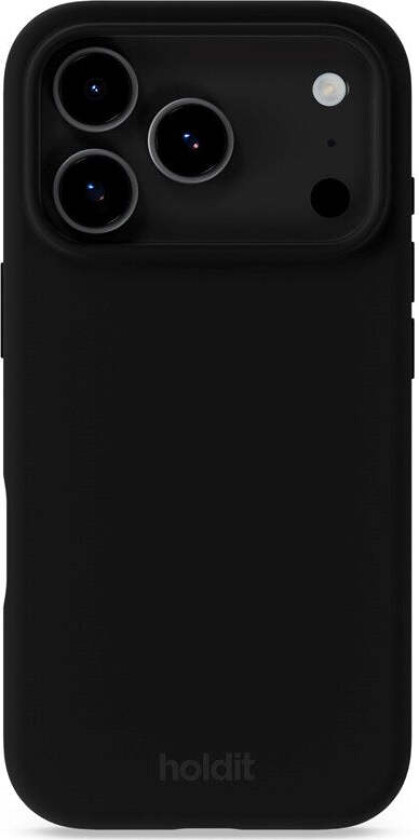 iPhone 17 Pro Max Soft Touch Silikon Deksel - Black