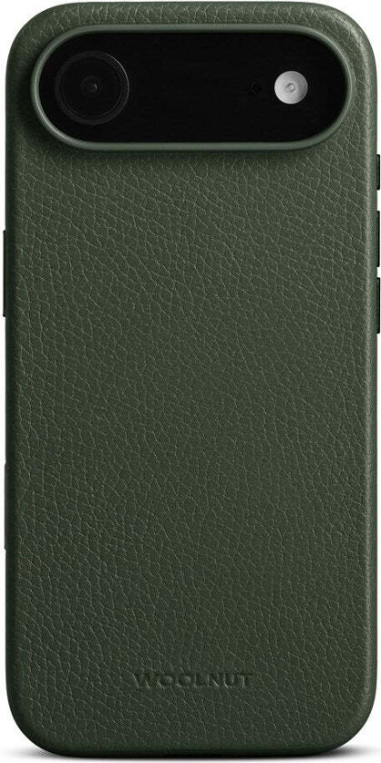 iPhone Air Ekte Skinn Deksel - MagSafe Kompatibel - Grønn