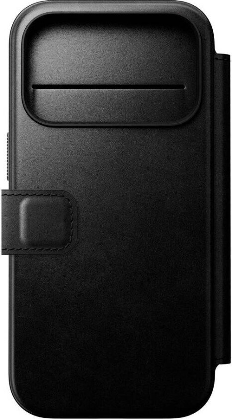 iPhone 17 Pro Modern Horween Leather Folio Case - MagSafe Kompatibel - Black
