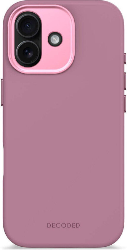 Decoded iPhone 17 AntiMicrobial Silikon Deksel - MagSafe Kompatibel - Rosette