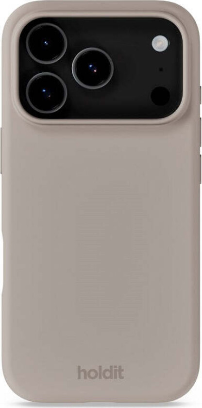 iPhone 17 Pro Soft Touch Silikon Deksel - Taupe