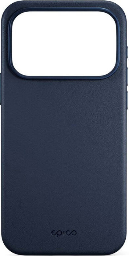 iPhone 17 Pro Epico Leather Pro Mag+ Deksel - MagSafe Kompatibel - Blå