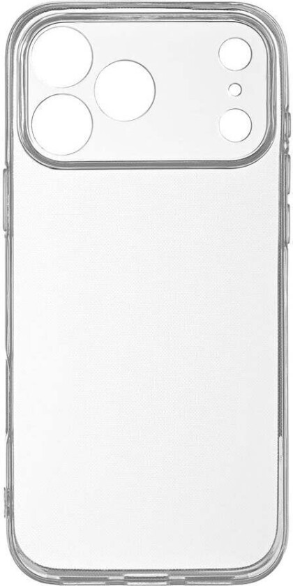 iPhone 17 Pro Max Onsala Fleksibelt Plast Deksel - Gjennomsiktig