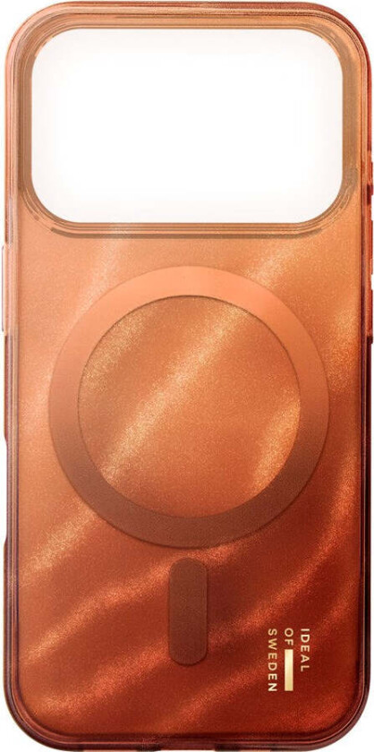 iPhone 17 Pro Max iDeal Of Sweden Clear Deksel - MagSafe Kompatibel - Mocha Mousse