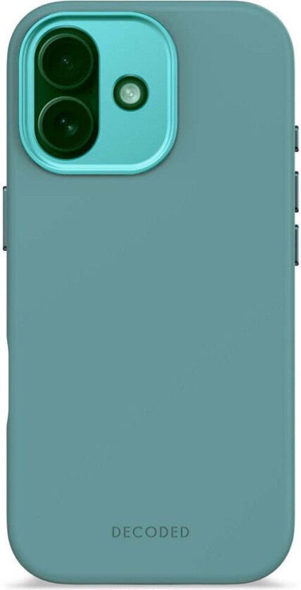 Decoded iPhone 17 AntiMicrobial Silikon Deksel - MagSafe Kompatibel - Retro Blue