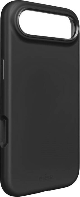 iPhone Air PURO ICON MAG PRO Silikon Deksel – MagSafe Kompatibelt – Svart