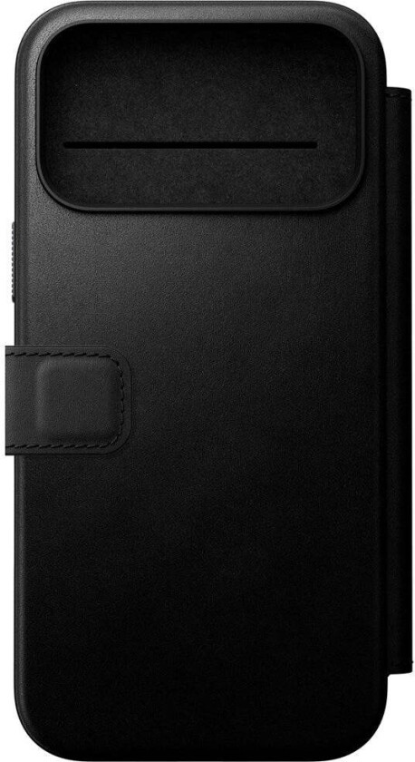 iPhone 17 Pro Max Modern Leather Folio Case - MagSafe Kompatibel - Black