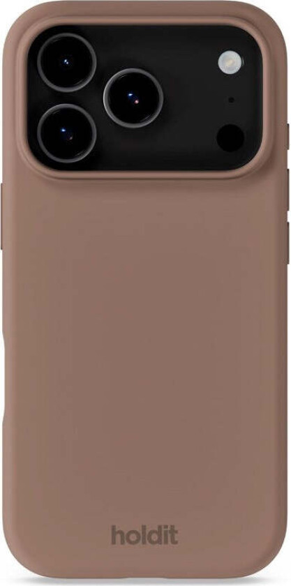 iPhone 17 Pro Soft Touch Silikon Deksel - Mocha Brown