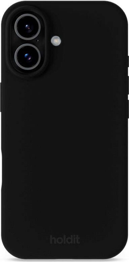 iPhone 17 Soft Touch Silikon Deksel - Black