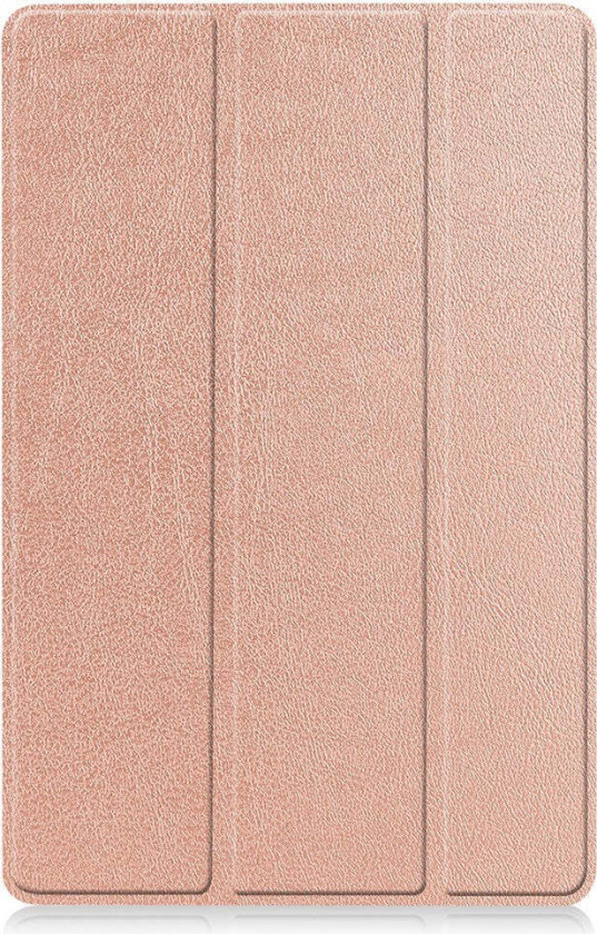 Samsung Galaxy Tab S11 / S10 Lite Tri-Fold Kunstskinn Flip Deksel – Rose Gold