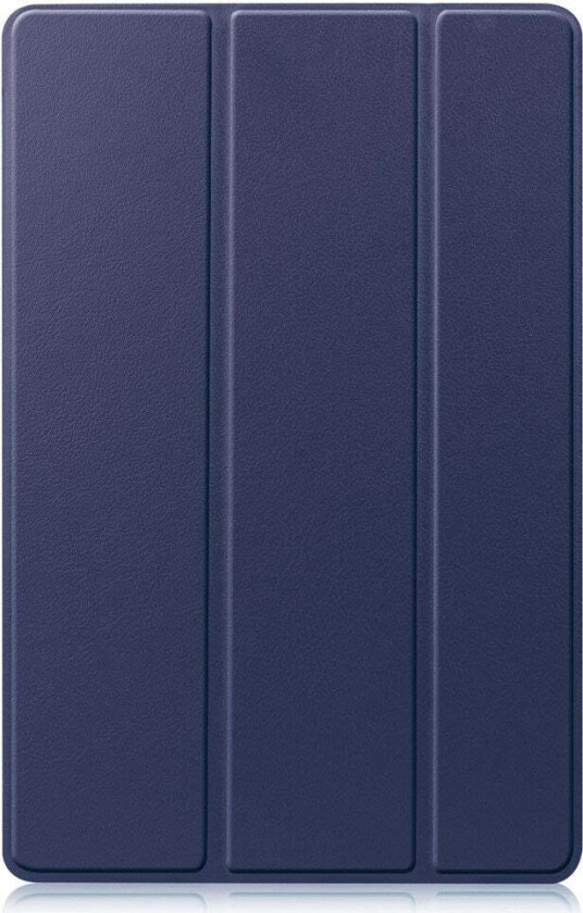 Samsung Galaxy Tab S11 / S10 Lite Tri-Fold Kunstskinn Flip Deksel – Blå