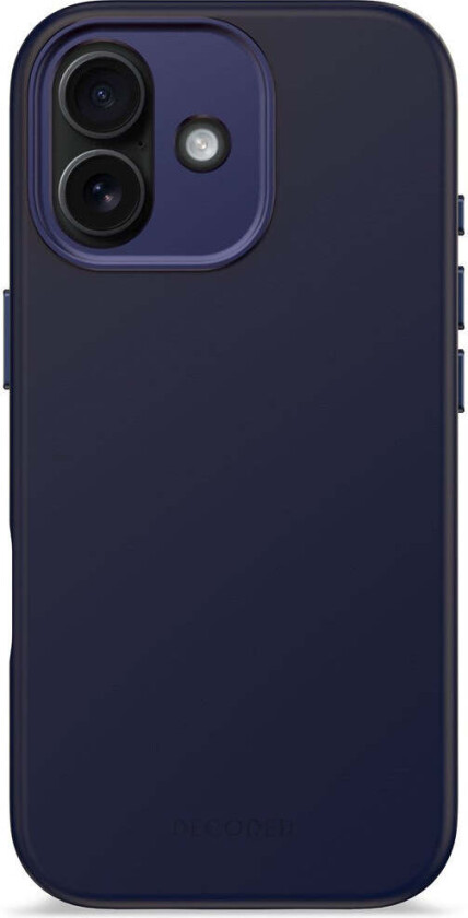 Decoded iPhone 17 AntiMicrobial Silikon Deksel - MagSafe Kompatibel - True Navy