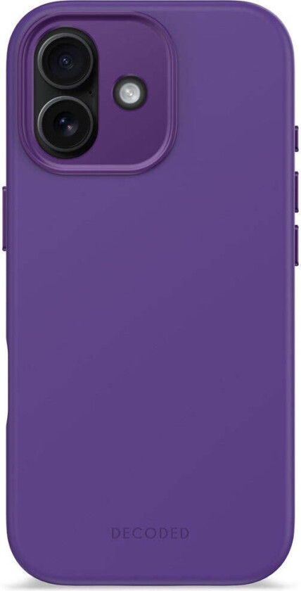 Decoded iPhone 17 AntiMicrobial Silikon Deksel - MagSafe Kompatibel - Future Dusk