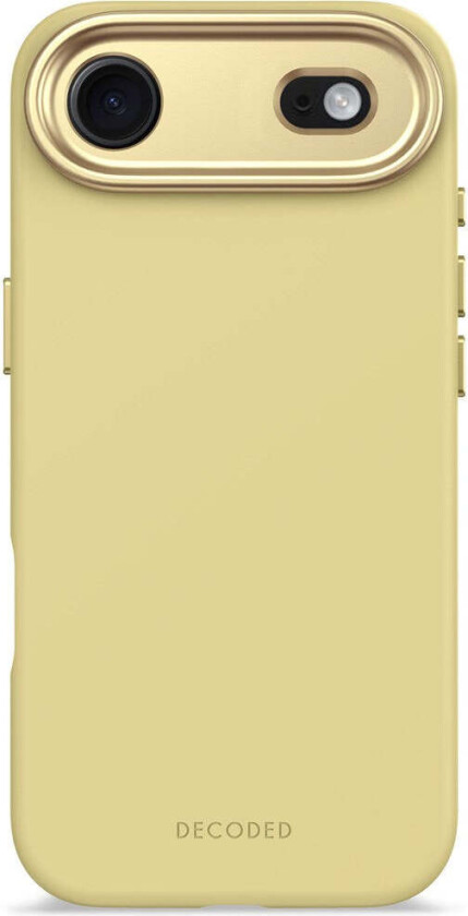 Decoded iPhone Air AntiMicrobial Silikon Deksel - MagSafe Kompatibel - Yuma Yellow