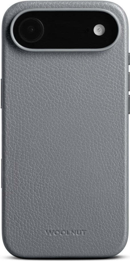 iPhone Air Ekte Skinn Deksel - MagSafe Kompatibel - Grå