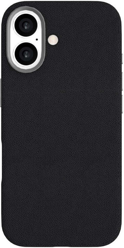 eSTUFF iPhone 17 INFINITE VENICE Kunstskinntrukket Plast Deksel – MagSafe Kompatibelt – Svart