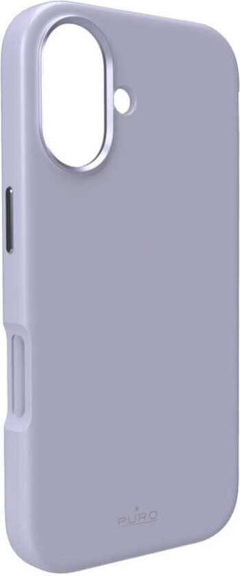 iPhone 17 PURO ICON MAG PRO Silikon Deksel – MagSafe Kompatibelt – Lilla