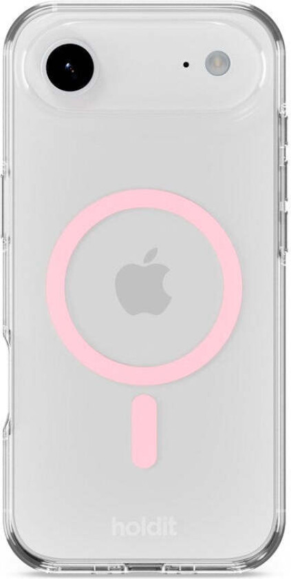 iPhone Air MagSafe Case - Transparent / Pink