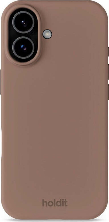 iPhone 17 Soft Touch Silikon Deksel - Mocha Brown