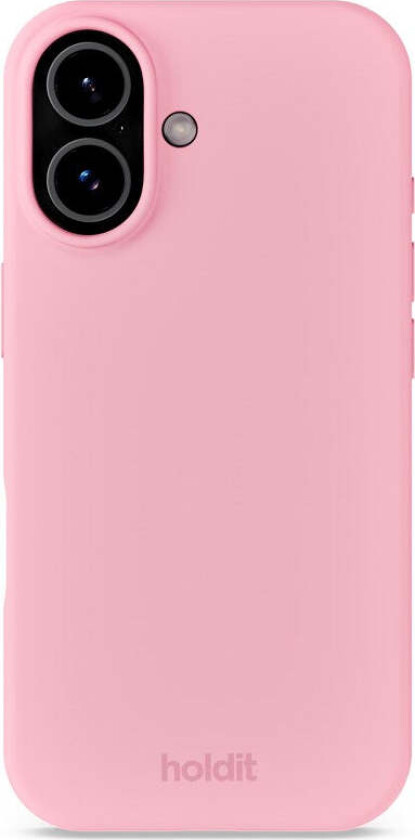 iPhone 17 Soft Touch Silikon Deksel - Pink