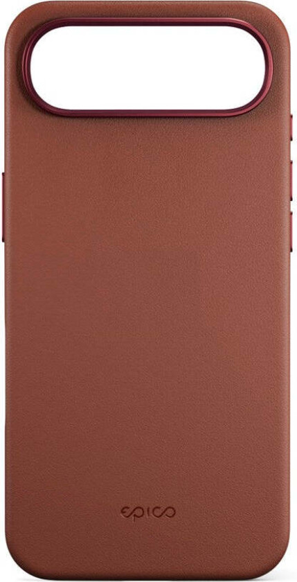 iPhone Air Epico Leather Pro Mag+ Deksel - MagSafe Kompatibel - Brun