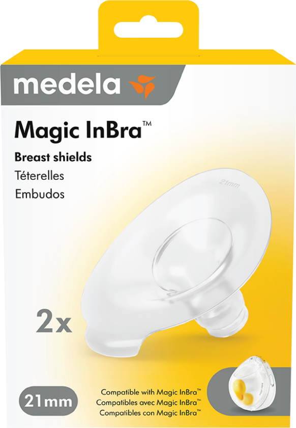 Magic InBra Brysttrakt, 21 mm, 2 stk.