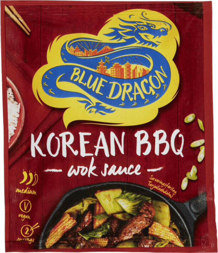 Woksaus Korean Bbq 120g