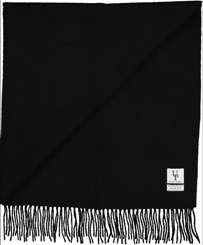 Bea Scarf -Black One Size Wool scarf