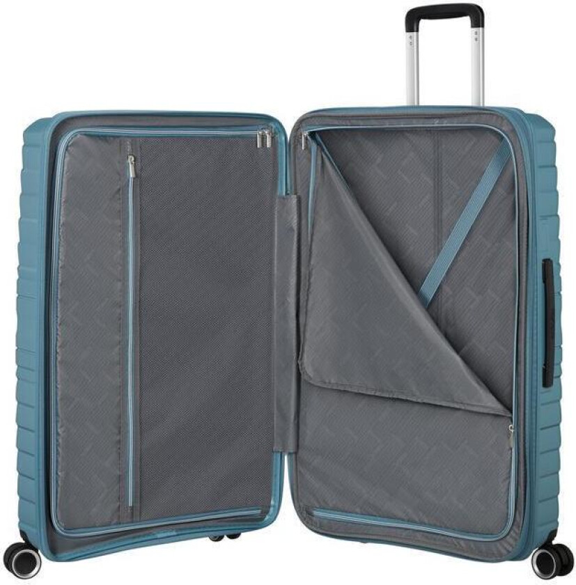Flytwist ekspanderende stor koffert 78 cm Storm Blue