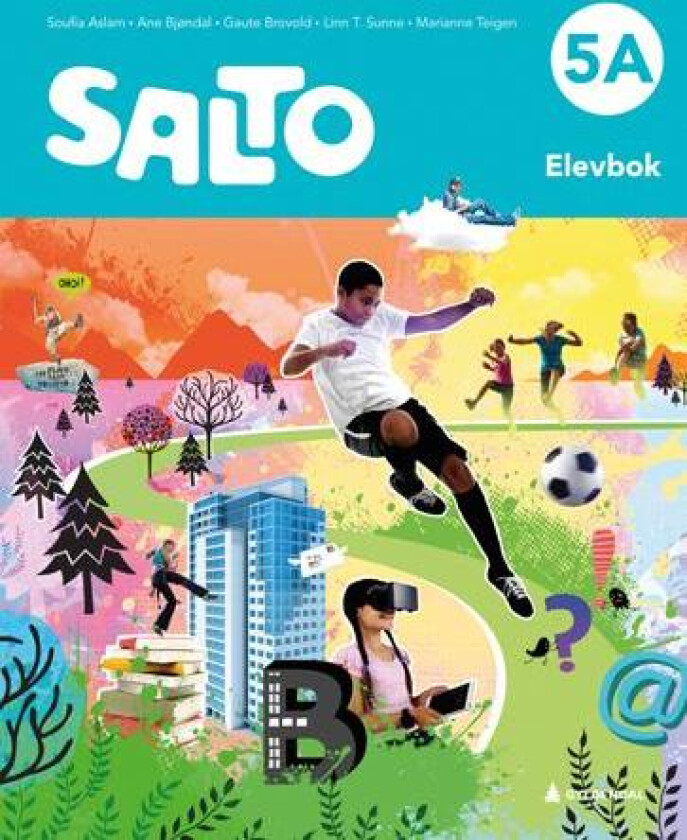 Salto 5A, 2. utg. av Soufia Aslam, Ane Bjøndal, Gaute Brovold, Linn T. Sunne, Marianne Teigen