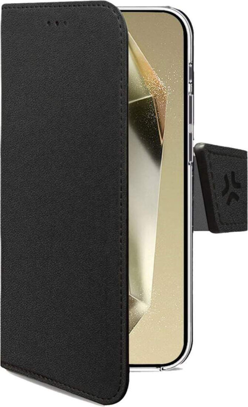 Lommebokveske til Samsung Galaxy S25 FE – Svart, Eco-Leather