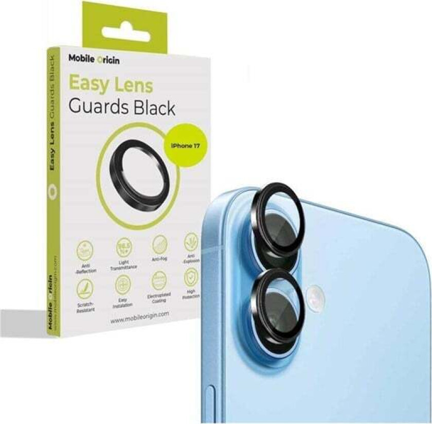 Easy Lens Guards black - iPhone 17