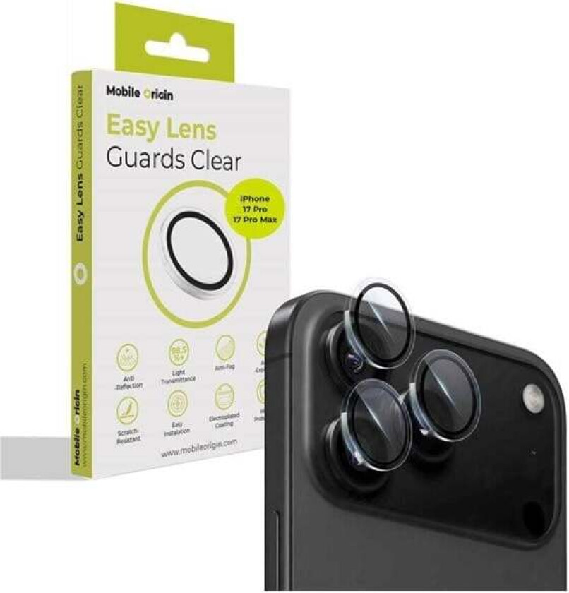 Easy Lens Guards clear - iPhone 17 Pro/17 Pro Max