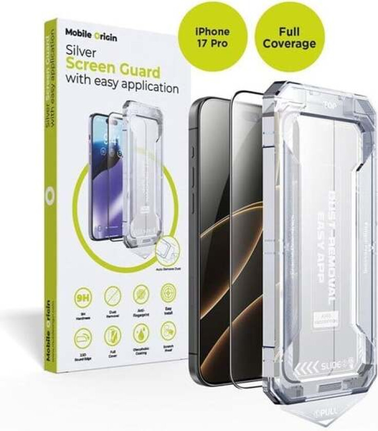 Screen Guard with easy application iPhone 17 Pro