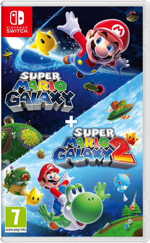 Super Mario Galaxy + Super Mario Galaxy 2 - Nintendo Switch - Platformer
