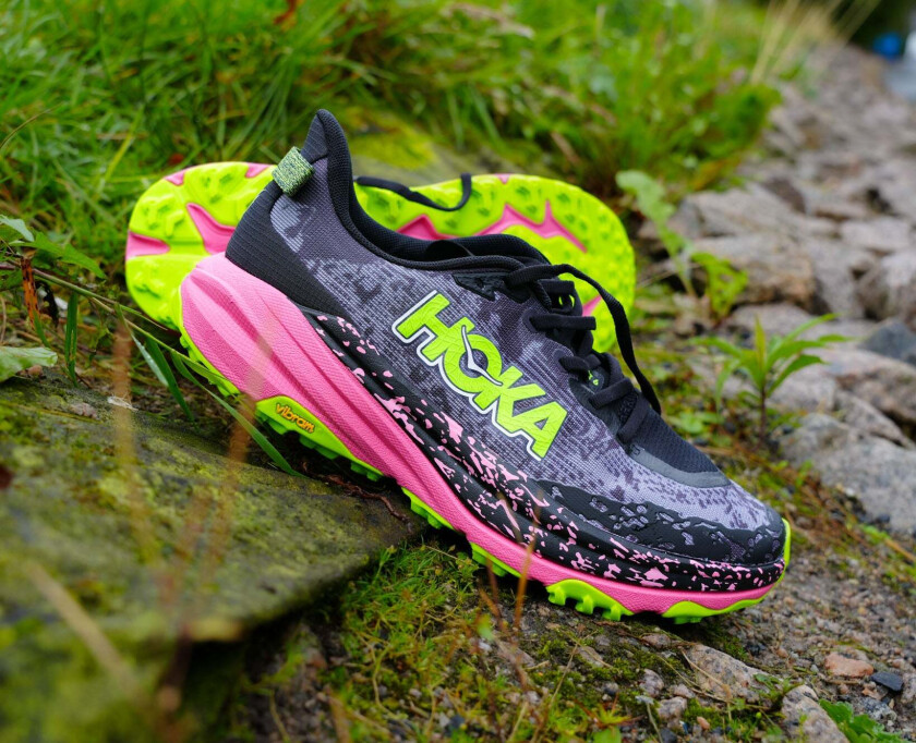 Speedgoat 6 Herre Black/Neon Rose 42 2/3