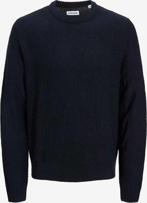 Bilde av Pullover jjRoy Knit Crew Neck Aw25 Jnr - Blå