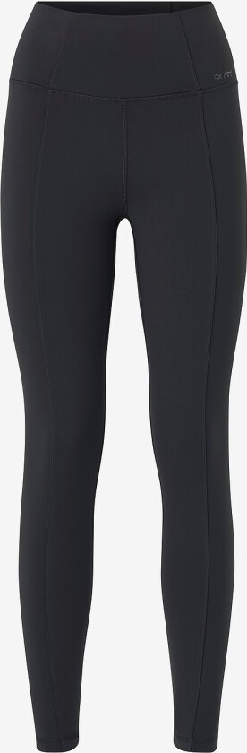 Treningstights Warming Pintuck - Svart