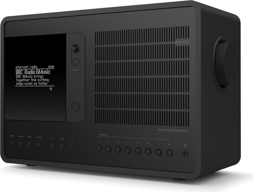 Revo SuperConnect Internetradio - DAB+, FM, Bluetooth - Sort