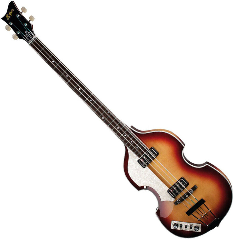 Hofner Höfner HCT 5001 Venstrehendt Fiolin Bassgitar Sunburst