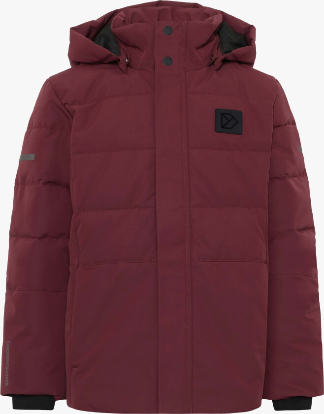 Silikat Vinterjakke, Anemon Red, 120 - Barnejakker - 100% Polyester