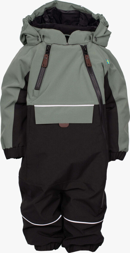 Anorak Babydress, Green, 80 - Vinterdresser - Elastan,Polyester