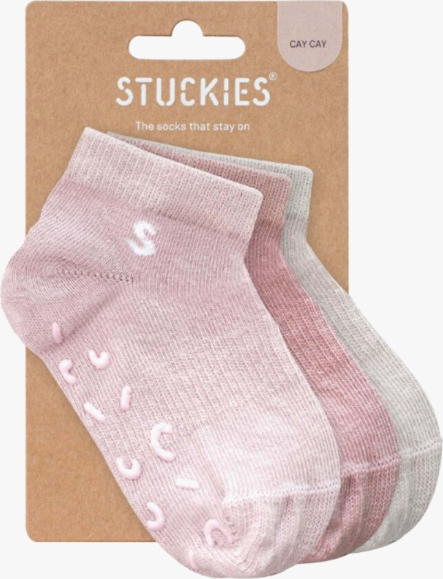 Ankelsokker Anti-slip 3-Pakk, Cay Cay - Sokker